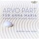 Arvo Pärt / Jeroen van Veen - Für Anna Maria (Complete Piano Music)